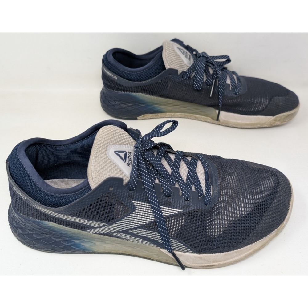 Reebok Mens Nano 9 FV5504 Blue Running Shoes Sneakers Size‎ 12